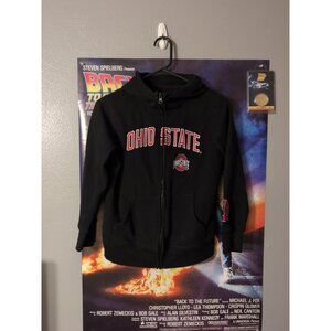 Scarlet & Gray Ohio State Buckeyes Boys Full Zip Hoodie Size M